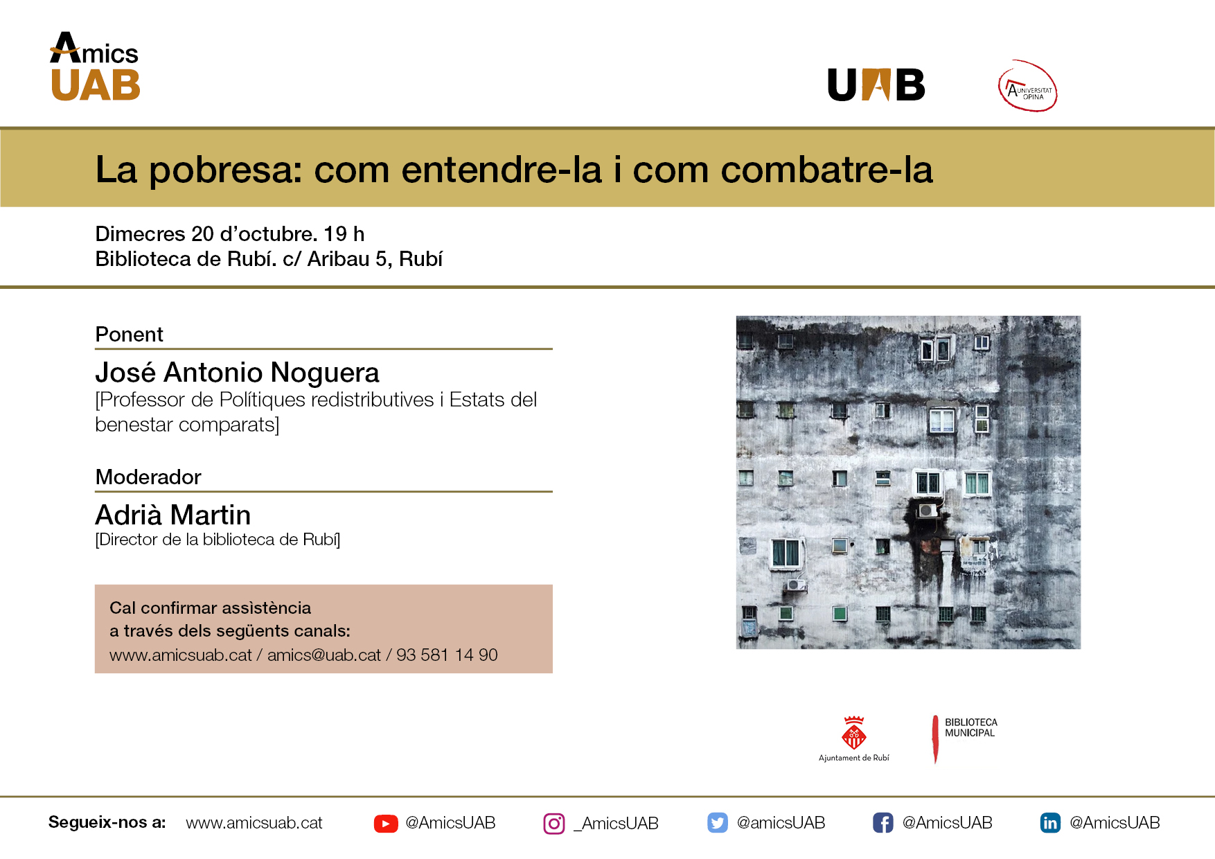 La pobresa:  com entendre-la i com combatre-la